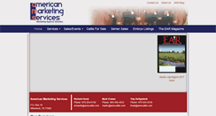 Desktop Screenshot of amscattle.com